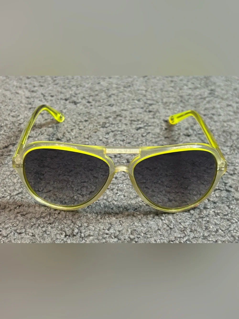 Michael Kors Women Aviator Sunglasses M2811S 750 Yellow Caicos 57mm